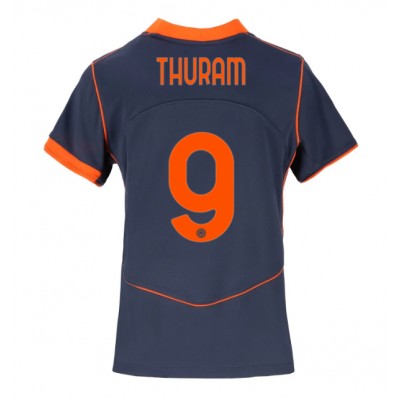 Inter Milan Marcus Thuram #9 Tredjetrøje Dame 2025-26 Kortærmet Inter Milan Marcus Thuram #9 Tredjetrøje Dame 2025-26 Kortærmet